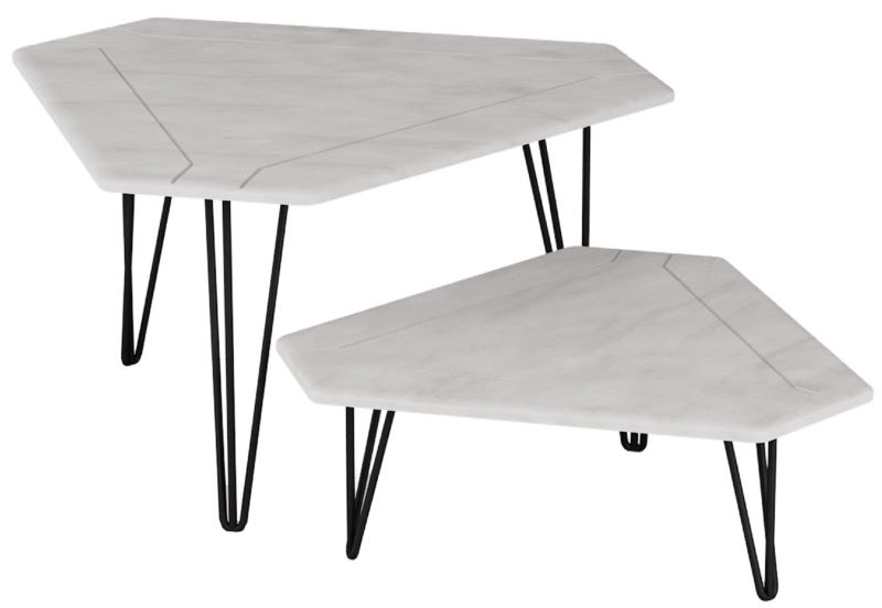 Фото Стол журнальный Тет-а-тет (2шт) от производителя Калифорния в Армянске по цене 9&nbsp;420 ₽