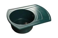 Мойка Granfest GF-R650L (ГР 650х500хh200) (шир.ящ.min 450) (Цвет мойки черный) в Армянске от производителя 