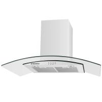 Вытяжка купольная Ancona plus 90 (900х500хh500(980)) (Материал Металл/Стекло , Цвет Белый/Прозрачный) в Армянске от производителя в интернет магазине Планета Комфорта Вытяжка купольная Ancona plus 90 (900х500хh500(980)) (Материал Металл/Стекло , Цвет Белый/Прозрачный) в Армянске от производителя