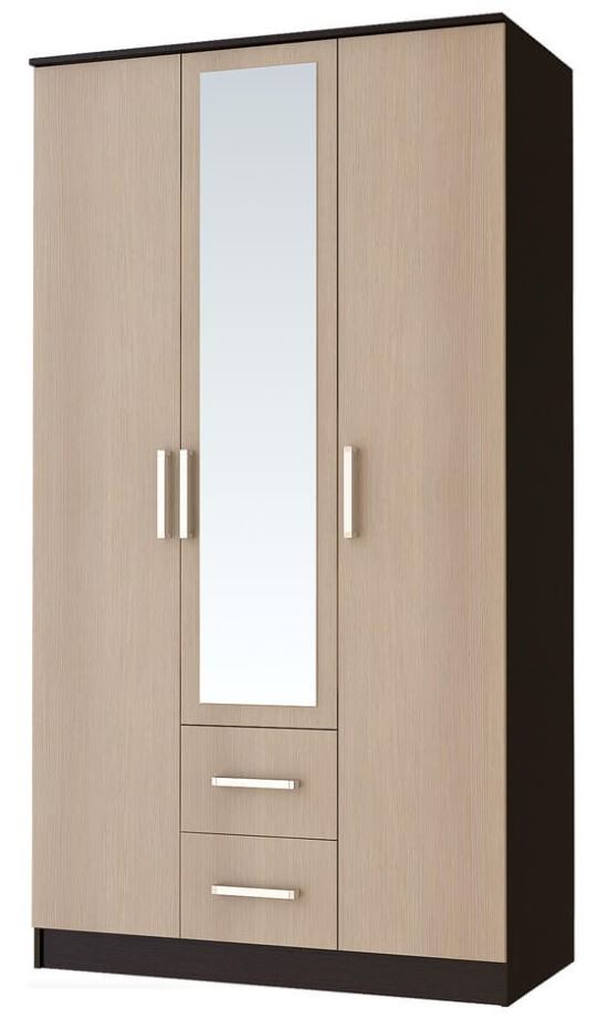 Фото Шкаф Фиеста (120) трехдверный от производителя БТС  в Армянске по цене 13&nbsp;360 ₽