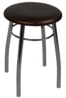 Табурет Пул ( Обивка стула:кожзам , хром, в ассортименте, круглое (Европа-Д) ) в Армянске от производителя 