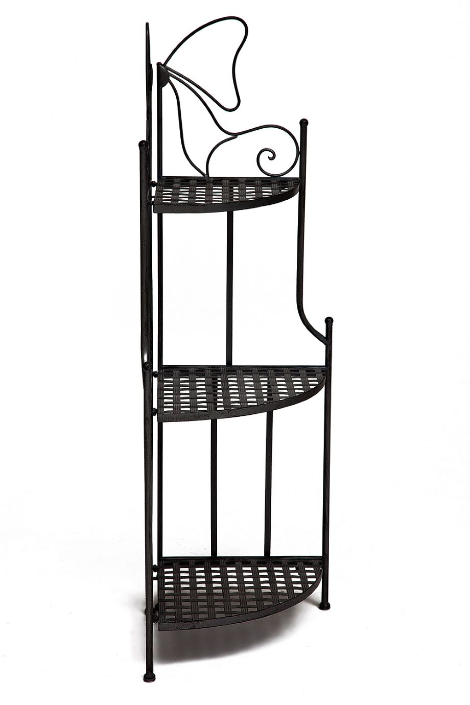 Фото Этажерка кованая угловая 003  от производителя Tetchair в Армянске по цене 7 820 ₽