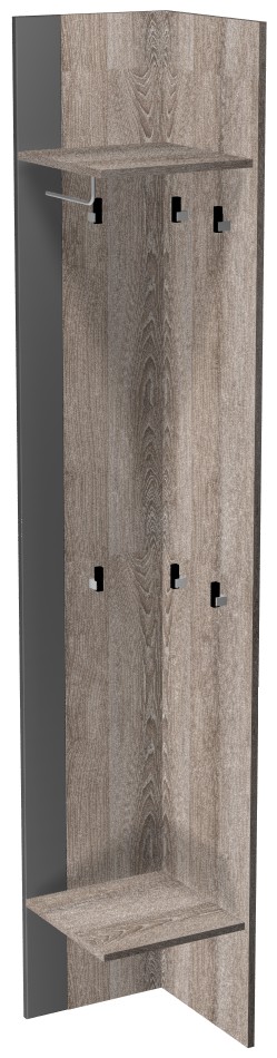 Фото Полка угловая Ханна ПХ-3  в Армянске по цене 4 450 ₽ от производителя СБК, код товара  шт Фото Полка угловая Ханна ПХ-3  от производителя СБК в Армянске по цене 4 450 ₽