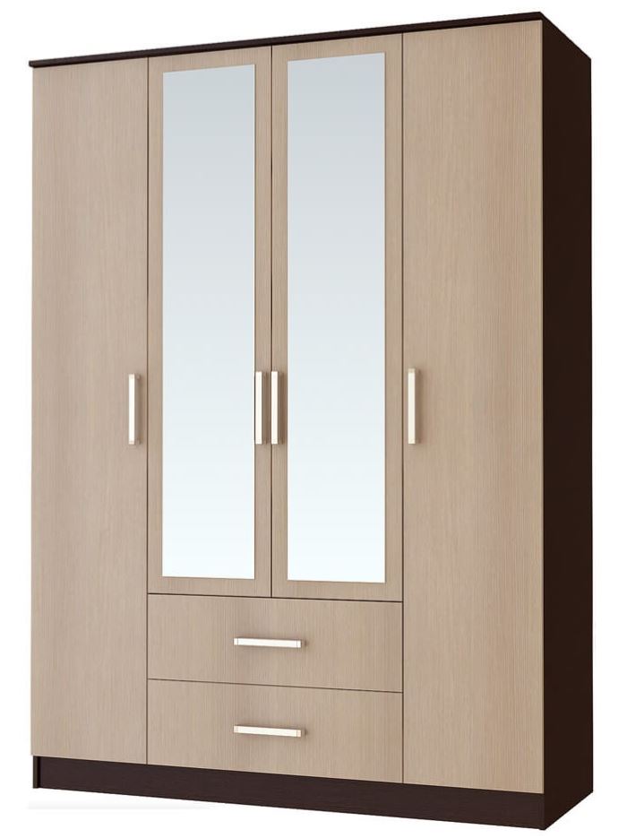 Фото Шкаф Фиеста (160) четырехдверный от производителя БТС  в Армянске по цене 15&nbsp;590 ₽