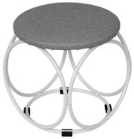 Банкетка круглая в интернет магазине Планета Комфорта Фото banketki банкетка круглая производитель Завод металлических изделий