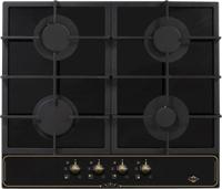 Варочная поверхность газовая 4-х комф. PG-612 (590х515) (Материал Стеклокерамика , Цвет Черный) в Армянске от производителя 