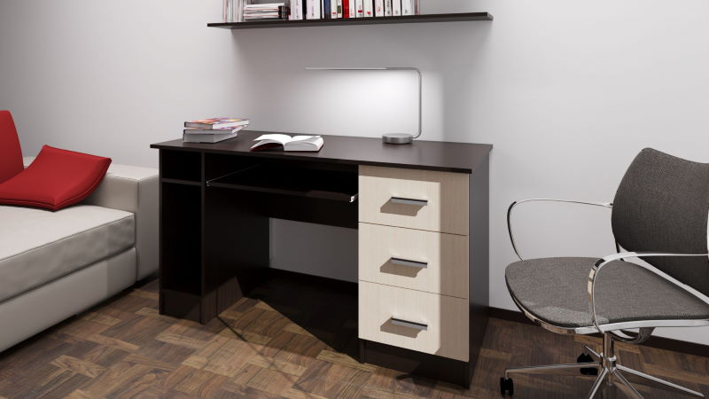 Фото Стол компьютерный ПКС-4 (1,4) от производителя ПАМИР в Армянске по цене 6&nbsp;940 ₽