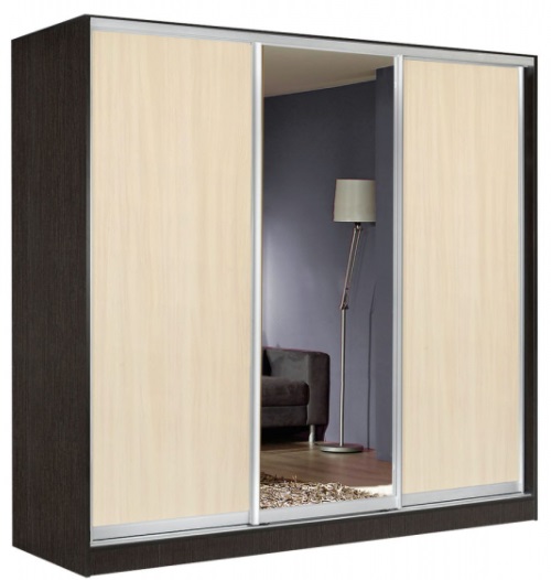 Фото Шкаф-купе Оскар 4.5 (2,22х0,6х2,3 - 3 двери) от производителя Мебель Маркет в Армянске по цене 59 700 ₽