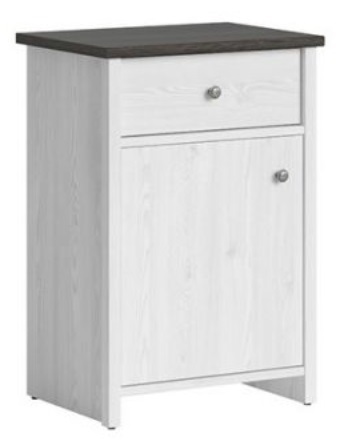 Фото Комод Порто KOM1D1S от производителя Black Red White (БРВ) в Армянске по цене 8 480 ₽