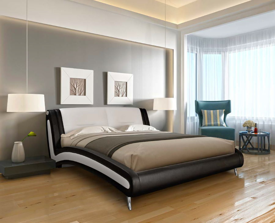 Фото Кровать двуспальная Beatriche (СМ 180х200) с основанием от производителя Вега в Армянске по цене 55 800 ₽