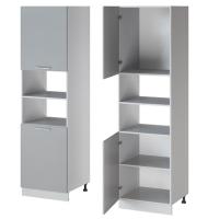 Кухня Бронкс пенал П-60 (белый, бетон,(Леко)) в Армянске от производителя 