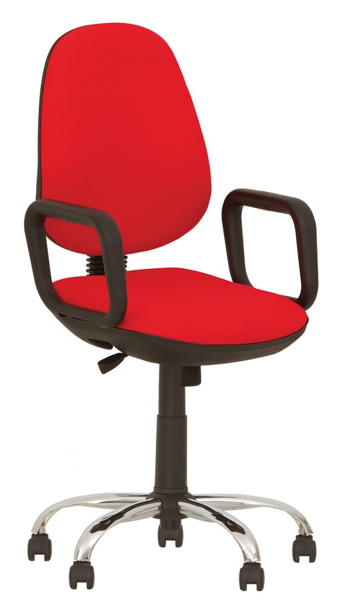 Фото Кресло для персонала Комфорт (Comfort) GTS active 1 (хром RU) от производителя Новый стиль в Армянске по цене 8 880 ₽