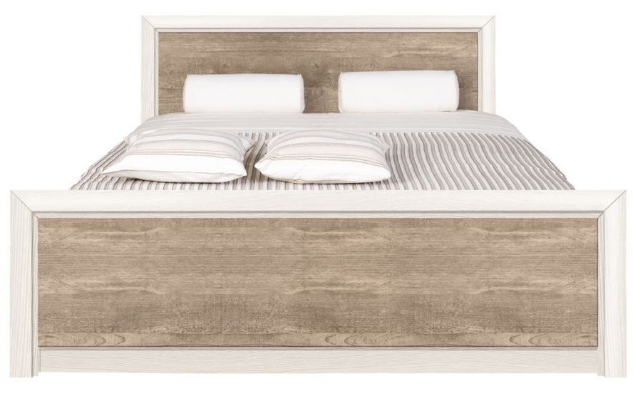 Фото Кровать двуспальная Коен LOZ (СМ 180х200)_2 без основания от производителя Black Red White (БРВ) в Армянске по цене 24 540 ₽