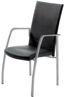Стул для посетителя Тренд (хром) (Материал обивки: экокожа, цвет обивки: есо-12 (Фабрикант) ) в Армянске от производителя 
