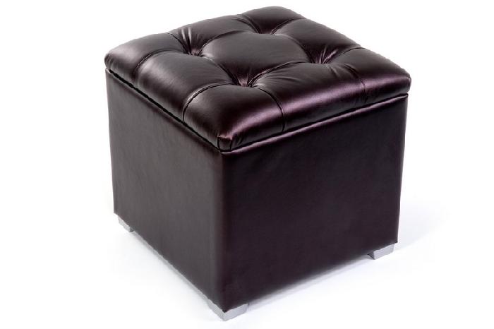 Пуф Классик (экокожа , каркас скрытый, 221 (Бител) )