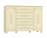 Фото gostinaya-assol-plyus комод комбинированный ассоль плюс ас-19  производитель Компасс