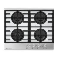 Варочная поверхность газовая 4-х комф. MGHG 64 22 (590х520) (Материал Металл/Стекло , Цвет Маталлик/Черный) в Армянске от производителя 