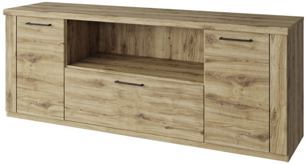 Фото Тумба RTV 2D1SN B Дорсет (Doorset) от производителя Анрэкс в Армянске по цене 15 950 ₽
