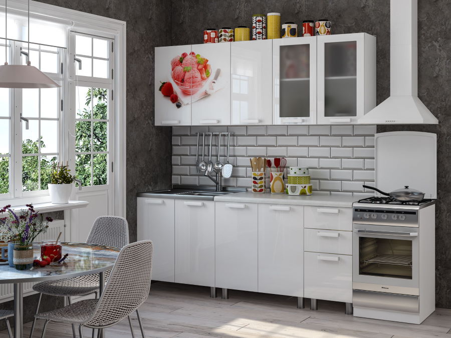 Фото Кухня Айс-крим (2,0) от производителя БТС  в Армянске по цене 35 660 ₽