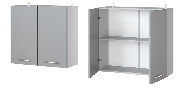 Фото Кухня Бронкс шкаф навесной А-80 от производителя Леко в Армянске по цене 5&nbsp;090 ₽