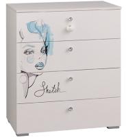 Фото detskaya-modulnaya-glamur комод гламур  производитель Мебельсон