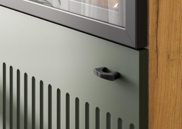 Фото Пенал со стеклом Милан от производителя SV-мебель в Армянске по цене 9 620 ₽