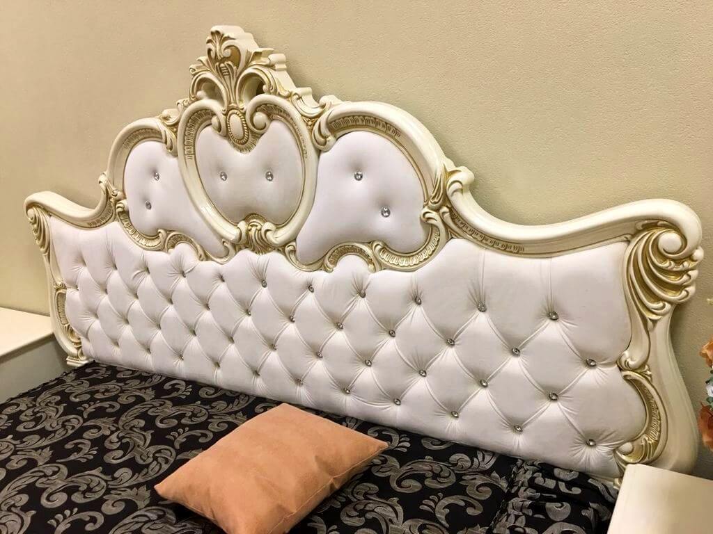 Фото Кровать двуспальная Лорена (СМ 180х200) с основанием от производителя Слониммебель в Армянске по цене 62 430 ₽