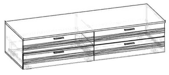 Фото Тумба ТВ Лотос ТБ-815 от производителя Сантан в Армянске по цене 6 490 ₽