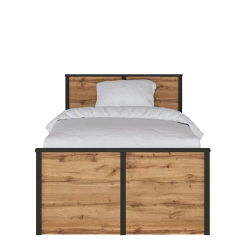 Фото Кровать односпальная Loft LOZ120x200 (СМ 120х200) с основанием от производителя Black Red White (БРВ) в Армянске по цене 15 910 ₽
