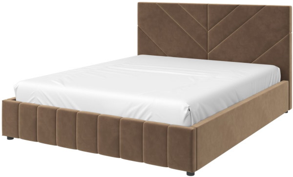 Фото Кровать двуспальная Нельсон (Линия) (СМ 140х200) без основания от производителя Браво-мебель в Армянске по цене 14 330 ₽