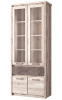 Фото Шкаф с витриной 2V2D1S Джаз (Jazz) от производителя Анрэкс в Армянске по цене 26&nbsp;310 ₽