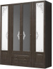 Фото Шкаф Ева-11 (181) четырехдверный от производителя Марибель в Армянске по цене 55&nbsp;880 ₽