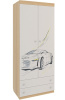 Фото Шкаф комбинированный Форсаж двухстворчатый с ящиками МKF-01 от производителя Мебельсон в Армянске по цене 10&nbsp;300 ₽