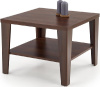 Стол журнальный Halmar Manta kwadrat (лдсп, лдсп-темный орех,  темный орех (Halmar ) )