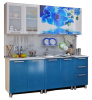 Фото Кухня Люкс Лазурь (2,0) от производителя БТС  в Армянске по цене 38&nbsp;360 ₽