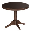Стол обеденный Орландо Т1  (№4 массив дерева, мдф шпон-орех темный,  орех темный (ТриЯ) )