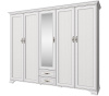 Фото Шкаф 5DG2SZ Тиффани (Tiffany) (259) пятидверный от производителя Анрэкс в Армянске по цене 108&nbsp;200 ₽